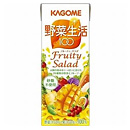 カゴメ 野菜生活100 紙パック200ml フルーティサラダ 72本セット